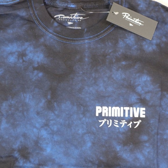 primitive skateboarding t shirt small size/ multicolor/ graphic primitive tee - Picture 5 of 5